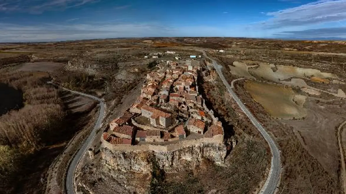 Panorámica de Rello sobre el aire