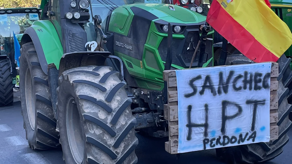 Tractorada en Madrid