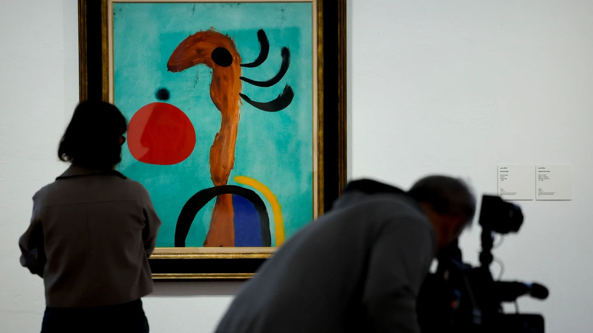 La fundación Miró presenta el acuerdo con la Colección Kazumasa Katsuta