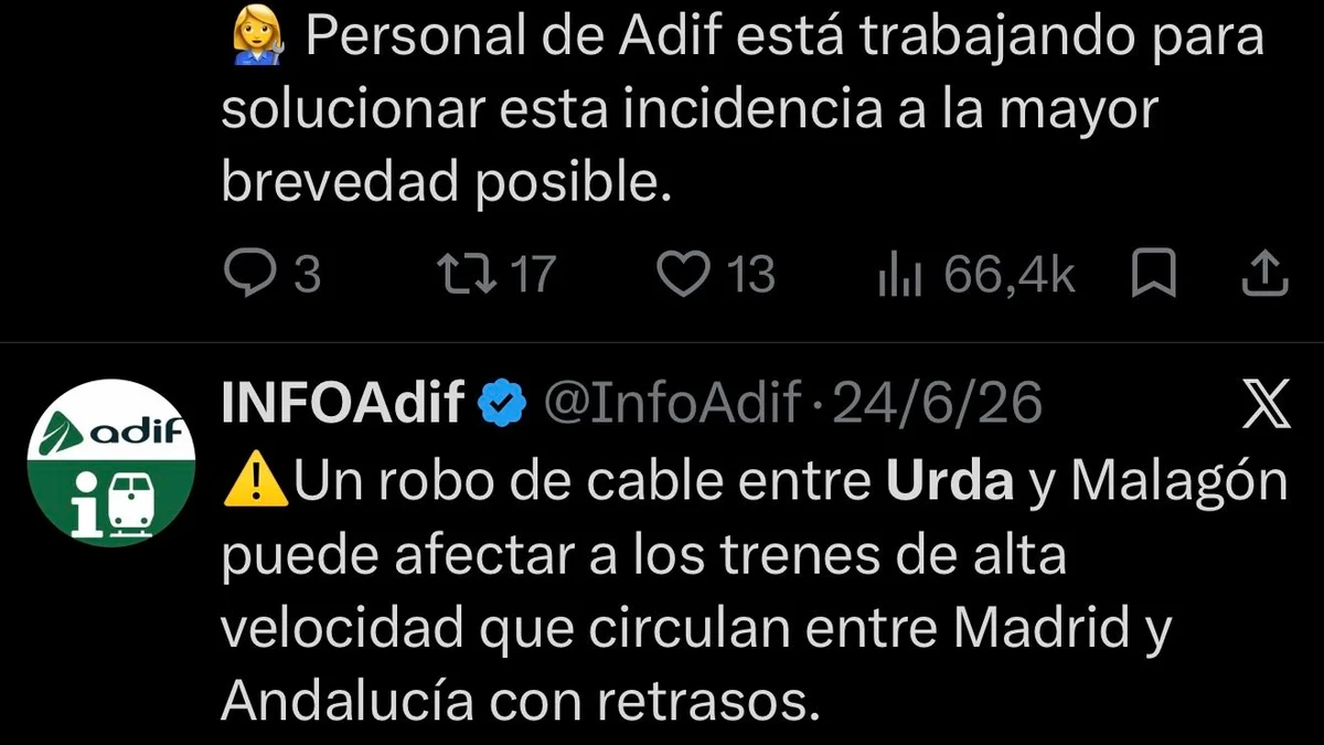 El sistema de seguridad que falló en Urda, el LZB, es el más antiguo de la red y falló varias veces en los meses previos