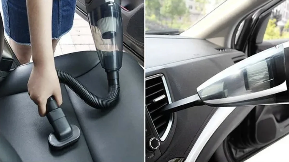 Esta aspiradora de mano incluye varios accesorios