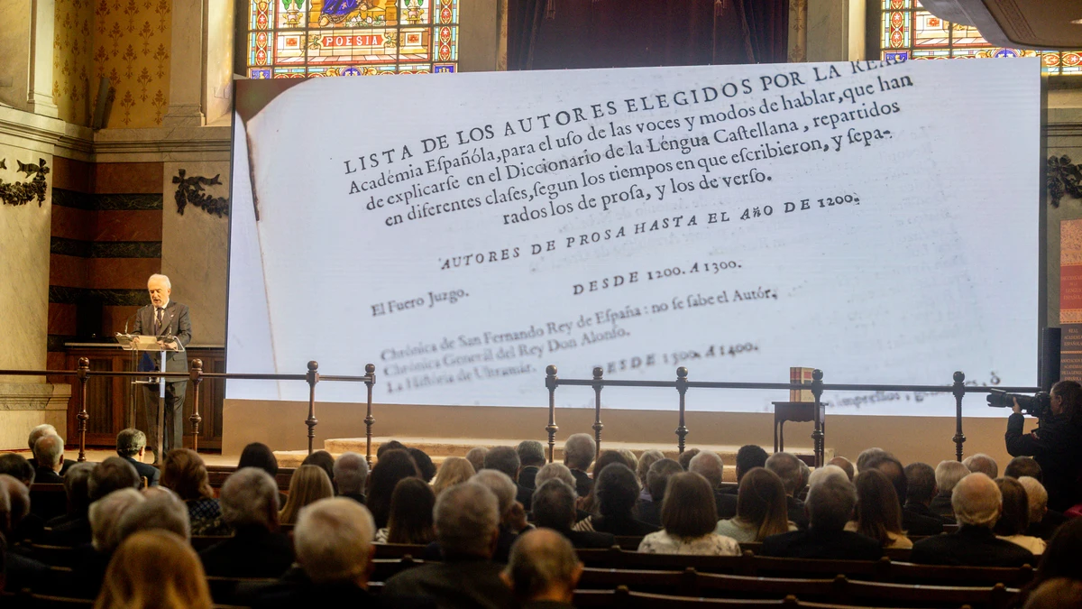 Presentación de la 24ª edición del Diccionario de la lengua española de la RAE