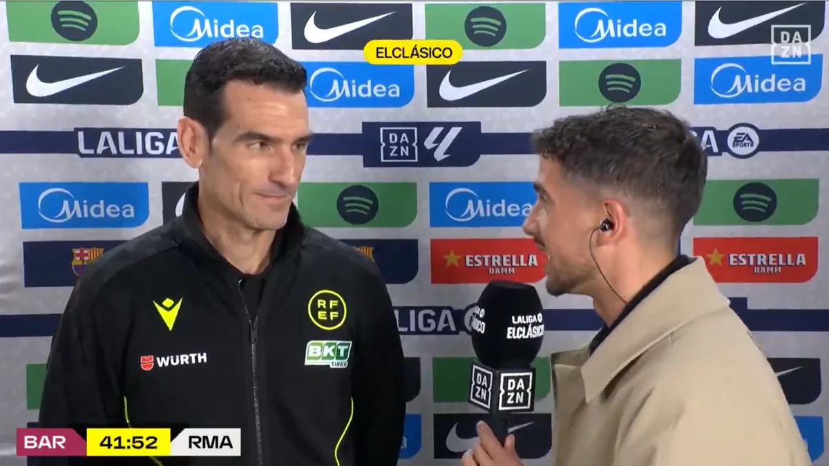 Los árbitros hablarán con las televisiones tras los partidos de LaLiga y estrenarán la medida en el Atlético-Levante