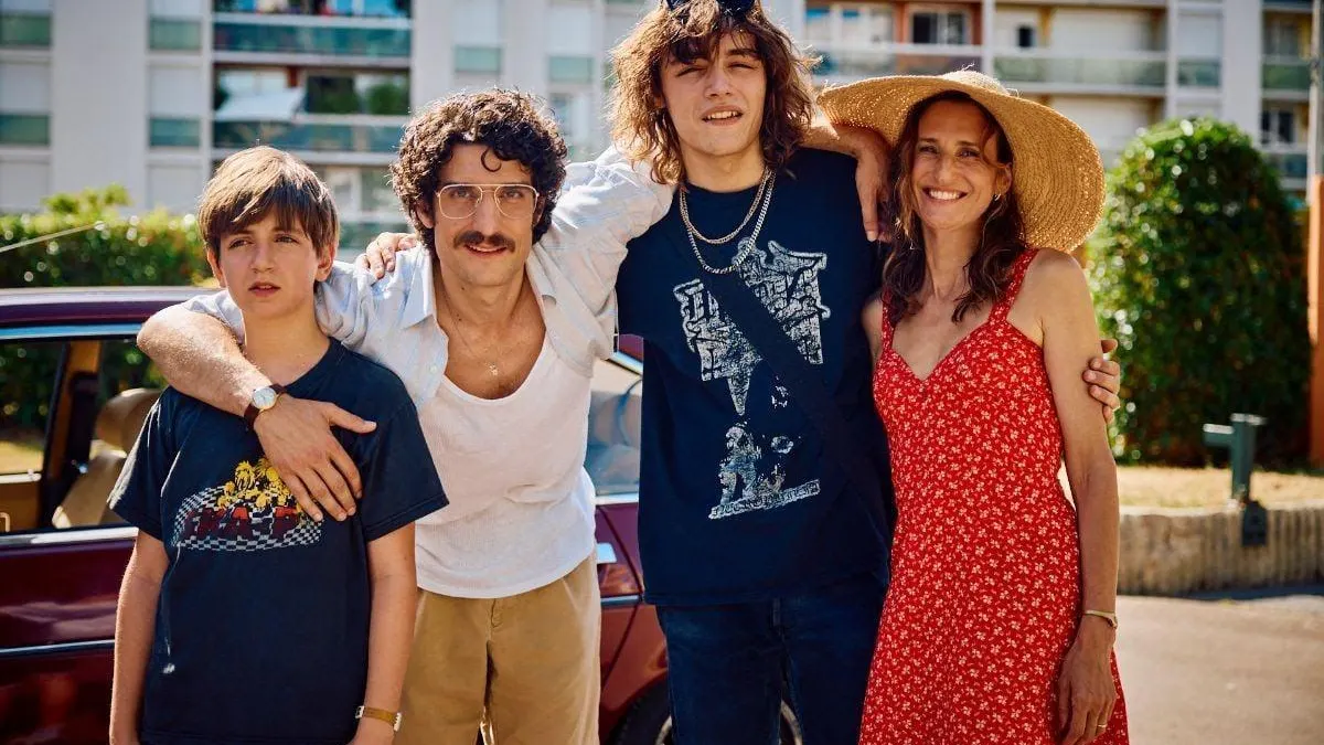 La familia protagonista de «Tiempos de ilusión»